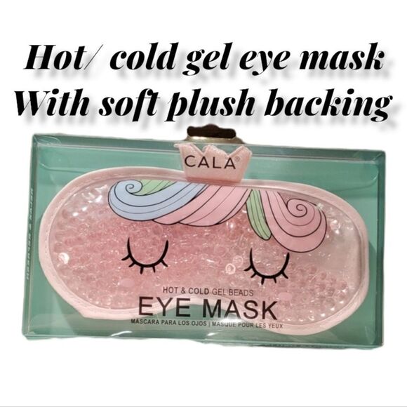 Nwt Unicorn gel eyemask microwave and freezer safe - soft plush backing - Picture 1 of 5